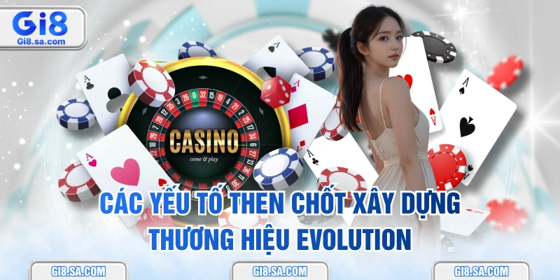 Các yếu tố then chốt xây dựng thương hiệu Evolution