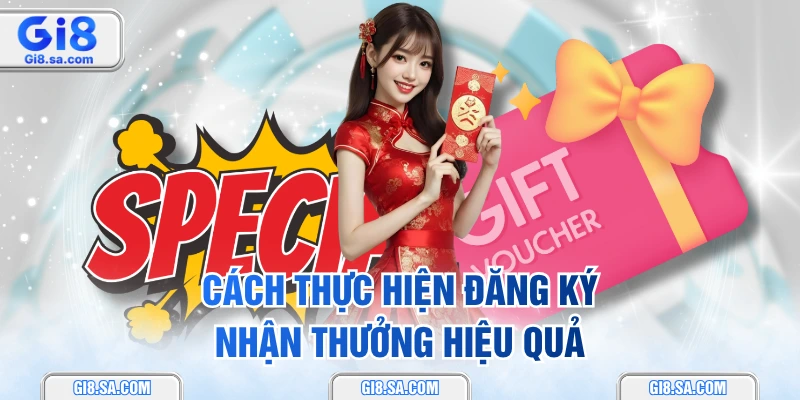 Cách thực hiện đăng ký nhận thưởng hiệu quả