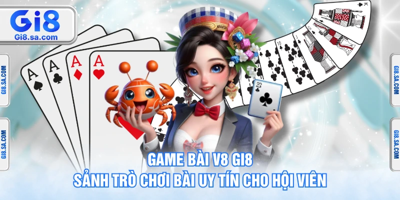 Game Bài V8 GI8 – Sảnh Trò Chơi Bài Uy Tín Cho Hội Viên