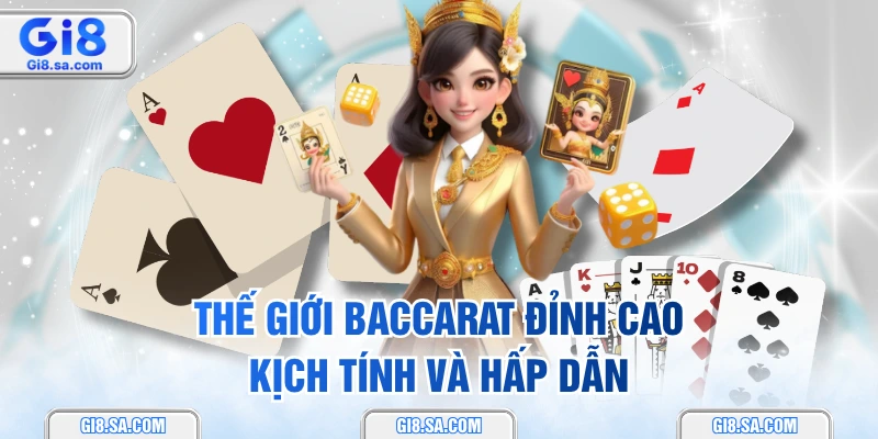 Thế giới Baccarat đỉnh cao, kịch tính và hấp dẫn
