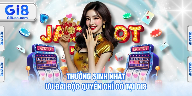 Thưởng Sinh Nhật - Ưu Đãi Độc Quyền Chỉ Có Tại GI8
